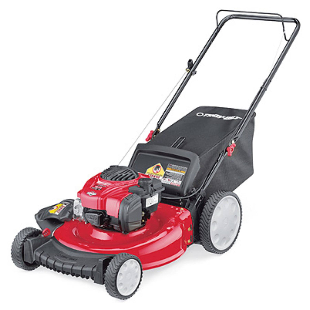 Troy-Bilt 11A-B2BM766 21" 3-in-1 High Wheel Push Lawn Mower - 140cc