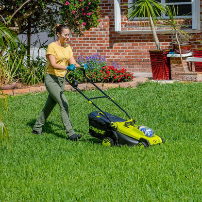 Sun Joe 24V-X2-17LM 48-Volt iON+ Cordless Lawn Mower Kit