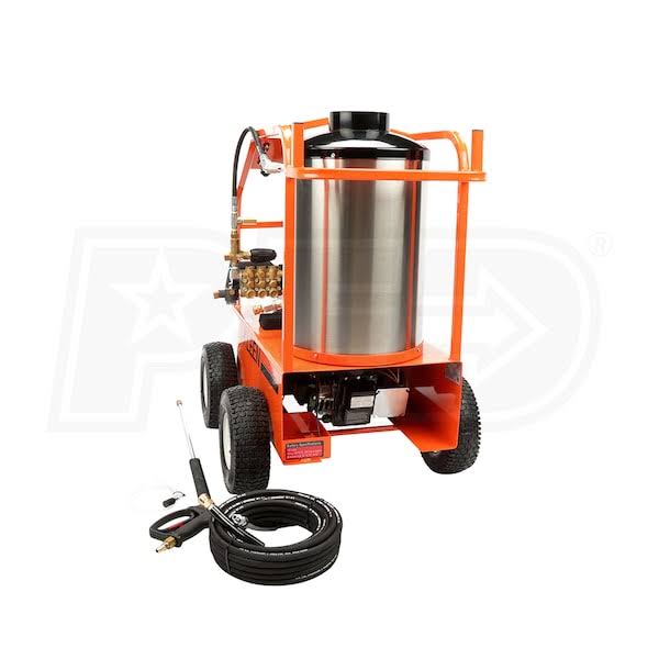 Easy-Kleen Professional 4000 PSI Gas Hot Water Pressure Washer, w/ Electric Start