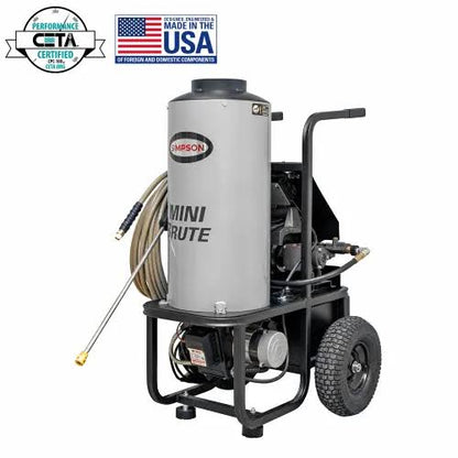 Simpson Mini Brute 1500 PSI 1.8 GPM Hot Water Electric Pressure Washer