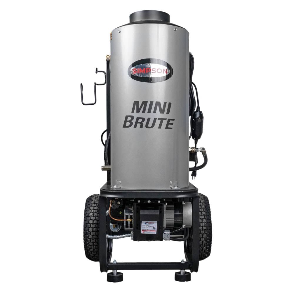 Simpson Mini Brute 1500 PSI 1.8 GPM Hot Water Electric Pressure Washer