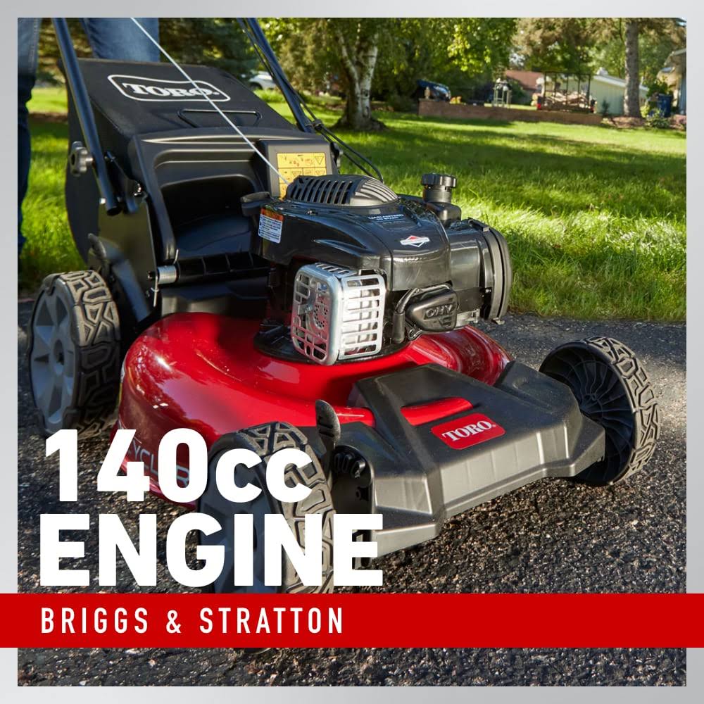 Toro 140cc 21" Gas Self Propelled Push Lawn Mower - 21321