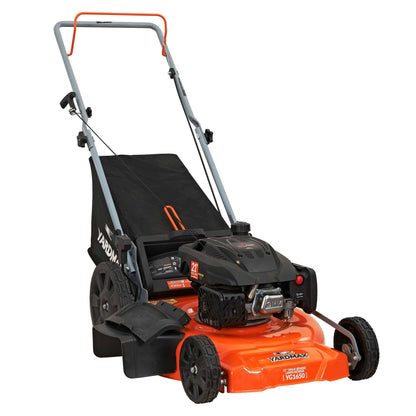 Yardmax - 21 in. 170cc 3-in-1 Gas Walk Behind Push Lawn Mower
