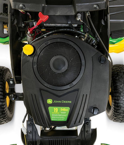 John Deere S110 42-in 19-HP Gas Riding Lawn Mower | BG21259