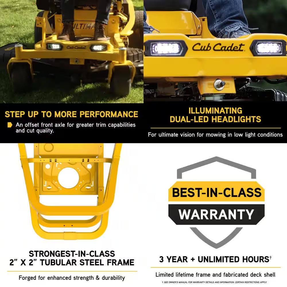 Cub Cadet Ultima ZT2 (50") 23hp Kawasaki Zero Turn Mower